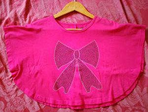 Cute Pink Girls Top