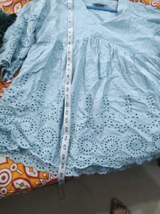 Stylish Blue Tunic Top by Westside....