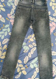 ✨ Stylish Washed Blue Denim Jeans for Boys 👖