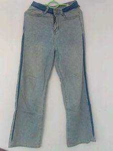 Light Wash Wide Leg Jeans