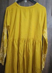 Stylish Mustard Ethnic Kurta