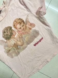 2 piece Cute  Cherub Graphic T-Shirt