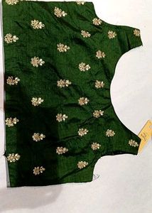 Embellished Green Blouse