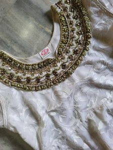 Elegant White Kurta Set with Dupatta