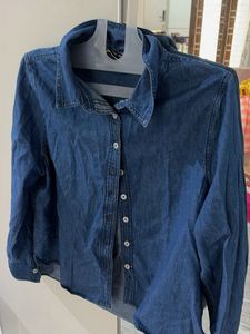 Classic Blue Denim Shirt