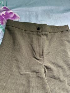 straight Leg Olive Pants