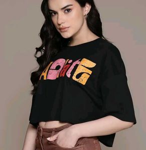 Radiate Graphic Cropped T-Shirt