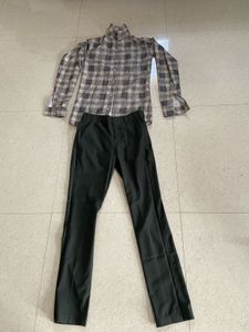 Men's Checked Long Sleeve Shirt