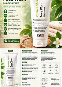 COSIQ Vitamin B3-5% Face Wash Niacinamide