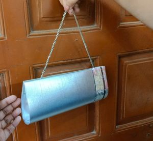 Silver Clutch