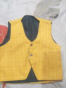 Boy's Yellow Party Suit