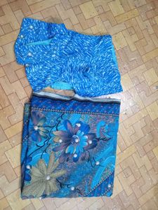 Motihar Saree with readymade Blouse