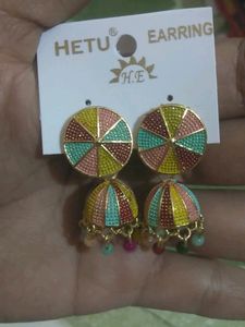 Colorful Statement Earrings