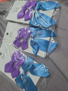 Cute Bow Hair Clips Set