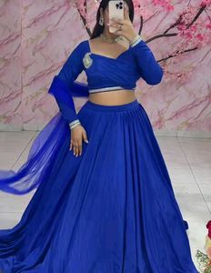 Royal Blue Lehenga Choli Set