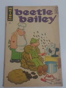 12c Vintage Beetle Bailey 1967 Comic Book