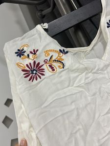 Boho Embroidered top