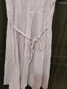 Pretty Pink Striped dress