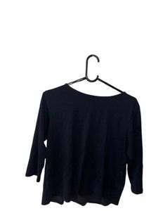 ROADSTER Navy 3/4 Sleeve Top