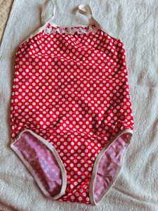 Red Polka Dot Swimsuit