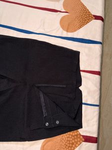 Urbanic Black Panelled Tailored Trousers | Size M