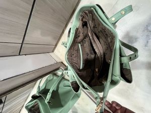 Mint Green Tote Bag