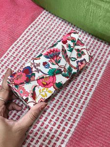 Floral Clutch Bag