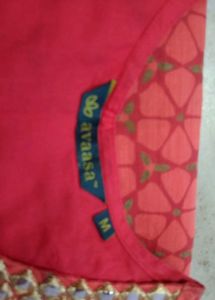 2 Layered Red Kurti