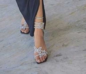 Sparkling Butterfly Heeled Sandals