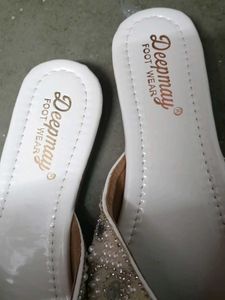 white colour sandal