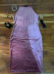 Velvet Bodycon Dress