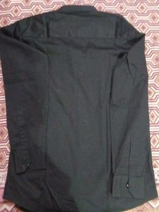 Men's Black Embroidered shirt