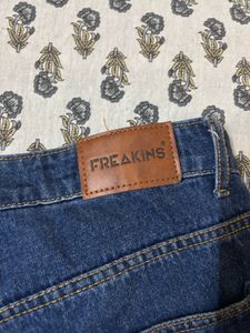 Mens Blue straight Leg Jeans