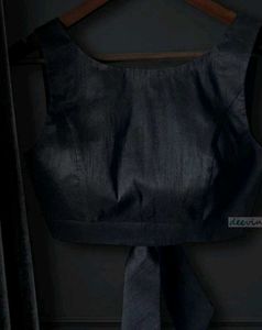 Elegant Black Saree Blouse