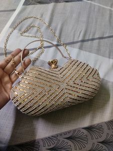Gold Party Handbag