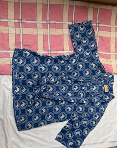 Authentic Gucci Horse Print Silk Shirt