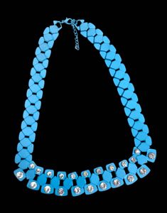 Blue Statement Necklace