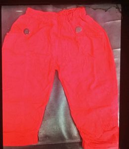 Bright Red Palazzo Pants