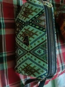 Prada Patterned Crossbody Bag