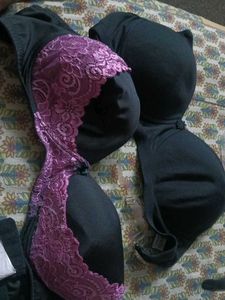 Black Padded Bra