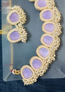 Purple Jewellery Set