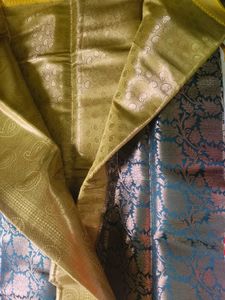 Elegant Silk Blend Saree