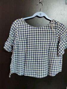 zara casual top