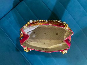 Elegant Embroidered Clutch Bag