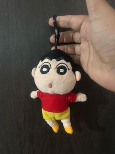 Crayon Shin-chan keychain featuring the