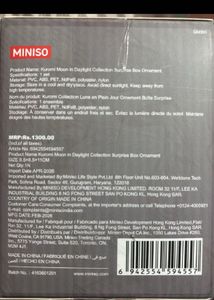 miniso blind box