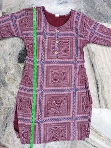 Cotton Printed Kurta Set
