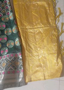 Elegant Green Lehenga Choli Set