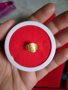 New born 22crt gold ring