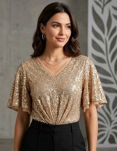 Sparkly Sequin Top
